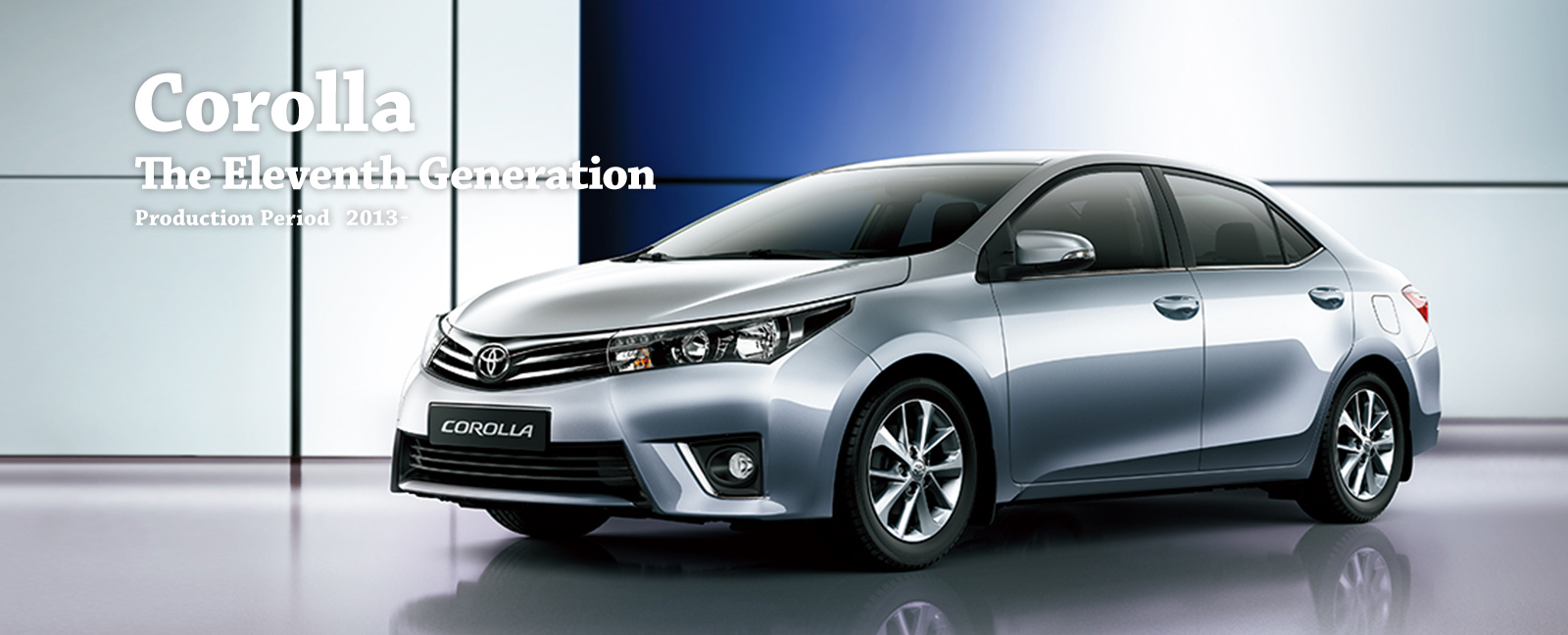Toyota Corolla tizenegyedik generáció A tizenegyedik generációs Toyota Corolla Forrás: Toyota Global