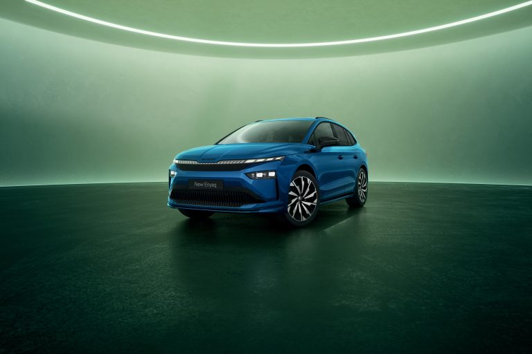 A Skoda ENYAQ kívülről
