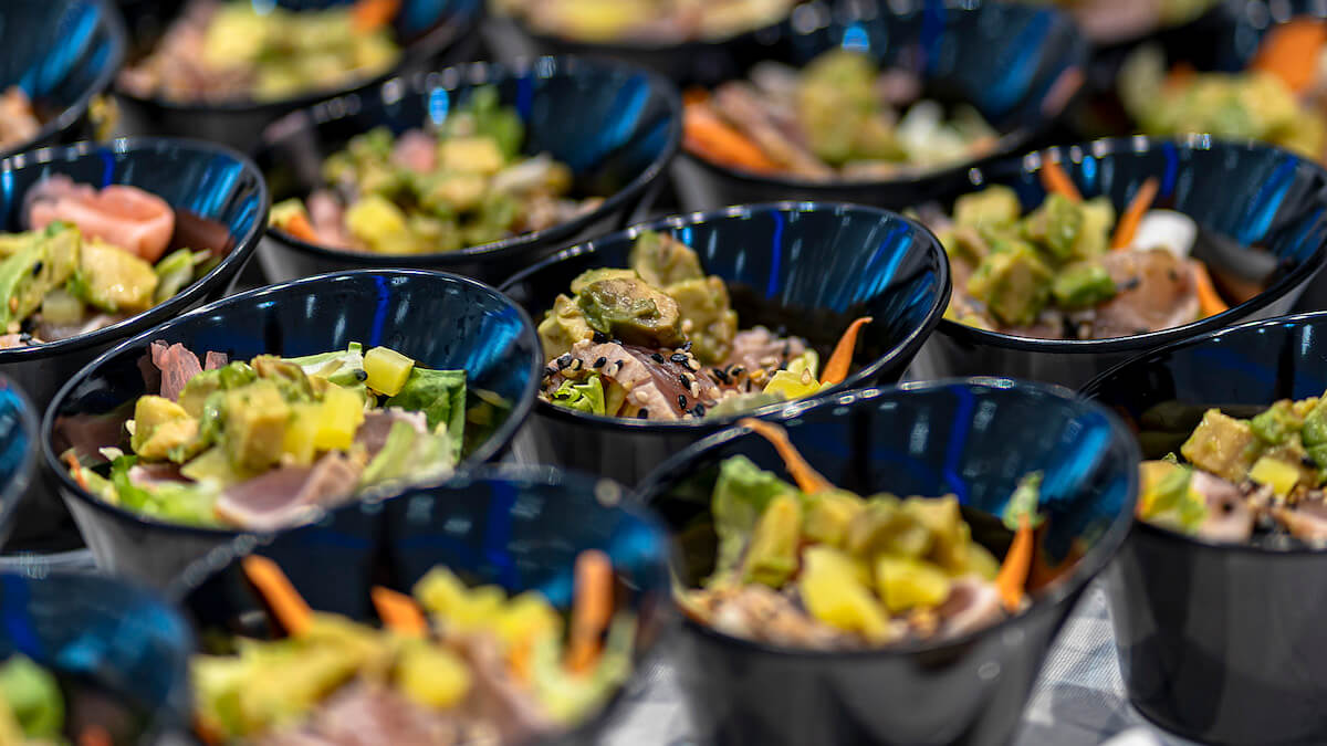 Catering különlegességekkel is találkozhattunk