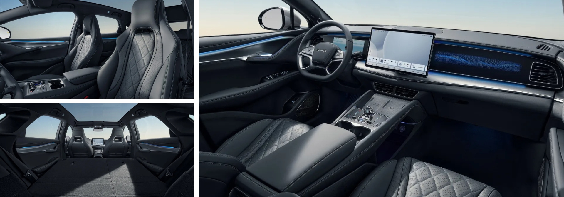 A BYD SEALION 7 innovatív belső tere