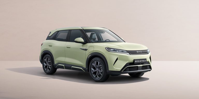 A BYD ATTO 2 külseje.
