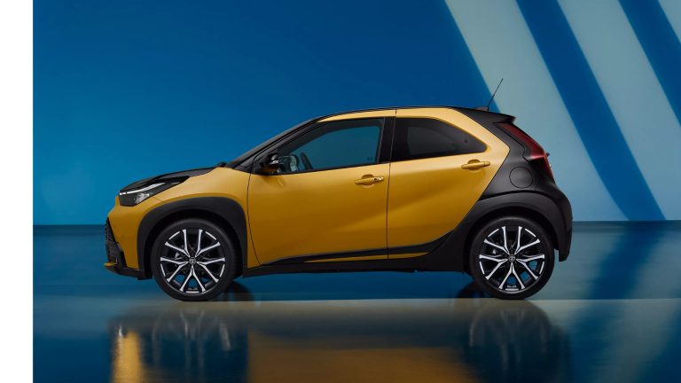 Az új Toyota Aygo X külseje.
